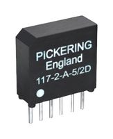 117-2-A-5/2D - Reed Relay, DPST-NO, 5 V, 117 Series, Through Hole, 250 ohm, 500 mA - PICKERING