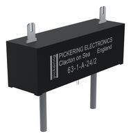 63-1-A-24/2 - Reed Relay, SPST-NO, 24 V, 63 Series, PCB, 500 ohm, 3 A - PICKERING