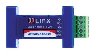 BB-485USBTB-2W-A - Converter, Miniature, USB to RS-485, 5 VDC, 921.6 Kbps, 0 °C to 70 °C - ADVANTECH