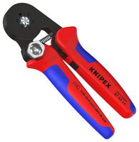 97 53 14 SB - Crimp Tool, Hexagonal, Ratchet, 0.08 to 16mm² & 2 x 10mm² Twin Wire Ferrules - KNIPEX
