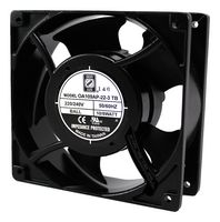 OA109AP-22-3TB - AC Axial Fan, 230V, Square, 120 mm, 38.5 mm, Ball Bearing, 51 CFM - ORION FANS