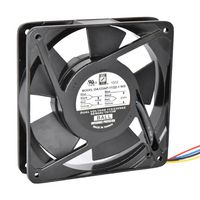 OA125AP-11/22-1WB - AC Axial Fan, 115V / 230V, Square, 120 mm, 25 mm, Ball Bearing, 75 CFM - ORION FANS
