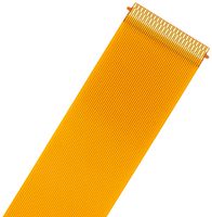 15032-0215 - FFC / FPC Cable, 15 Core, 0.3 mm, Same Sided Contacts, 2 ", 51 mm, Brown, Orange - MOLEX