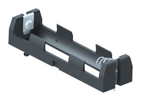 1121 - BATT HOLDER, 20700/21700 X 1, TH - KEYSTONE