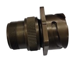 97B-3100A18-1S - Circular Connector, 97B Series, Wall Mount Receptacle, 10 Contacts, Solder Socket - AMPHENOL INTERCONNECT INDIA