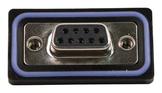 WPSD9S - D Sub Connector, Standard, Receptacle, WPSD Series, 9 Contacts, DE, Solder Cup - L-COM
