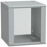 NSYKDB12U6F - 19" Wall Cabinet, 12U, Steel, Light Grey, 618 mm, 600 mm, 600 mm - SCHNEIDER ELECTRIC