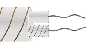 WT-356-D 100M - Thermocouple Wire, IEC, Flat Pair, Glass Fibre, Type T, 1 x 0.3mm, 100 m - LABFACILITY