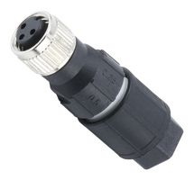 1200910027 - Sensor Connector, Nano-Change 120091 Series, M8, Male, 3 Positions, IDC / IDT Pin - MOLEX