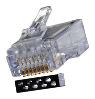 32-6198UL - Modular Connector, RJ45 Plug, 1 x 1 (Port), 8P8C, Cat6, Cable Mount - AIM CAMBRIDGE - CINCH CONNECTIVITY