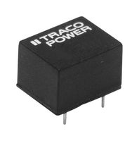 TDU 1-1212 - Isolated Through Hole DC/DC Converter, 1 W, 1 Output, 12 V, 84 mA - TRACO POWER
