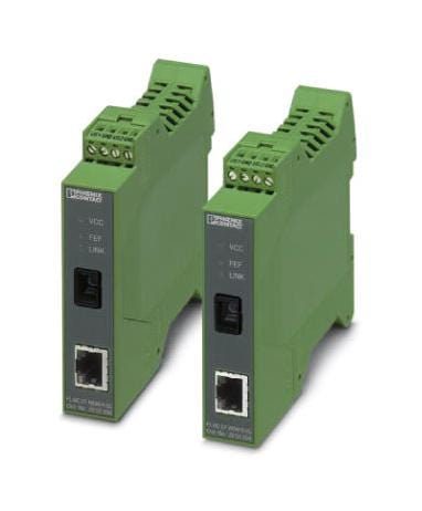 PHOENIX CONTACT Converters/Interfaces FL MC EF WDM-SET SC CONVERTER, 10/100BASETX-SC-SIMPLEX PHOENIX CONTACT 3268922 FL MC EF WDM-SET SC