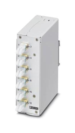 PHOENIX CONTACT Fibre Optics FOC-PP-SB-LC:6 DIN RAIL SPLICE BOX, 6 X LC DUPLEX PHOENIX CONTACT 3293216 FOC-PP-SB-LC:6