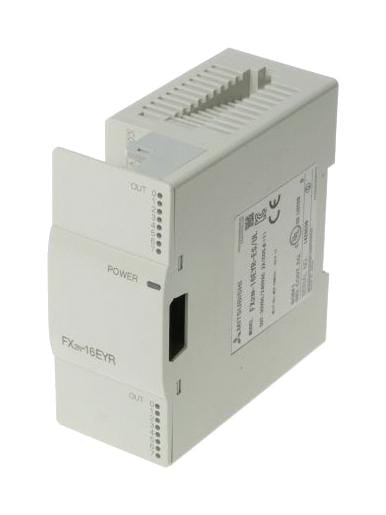 MITSUBISHI I/O Modules FX2N-16EYR-ES/UL I/O EXTENSION MODULE, 16 O/P, RELAY MITSUBISHI 3479332 FX2N-16EYR-ES/UL