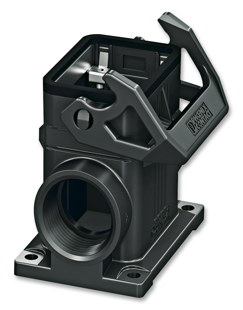 PHOENIX CONTACT Connector Backshells HC-EVO-B06-SHWS-2SSM32-PLRBK HOUSING, SMT, SINGLE LEVER, B6, PLASTIC PHOENIX CONTACT 2309596 HC-EVO-B06-SHWS-2SSM32-PLRBK