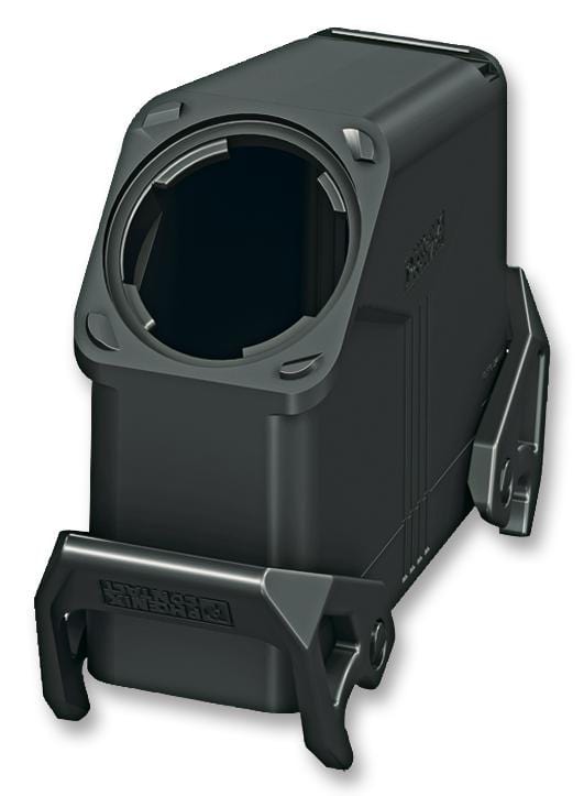 PHOENIX CONTACT Connector Backshells HC-EVO-B24-HHWD-PLBK HOOD, B24, W/ DOUBLE LEVER, PLASTIC PHOENIX CONTACT 2309633 HC-EVO-B24-HHWD-PLBK