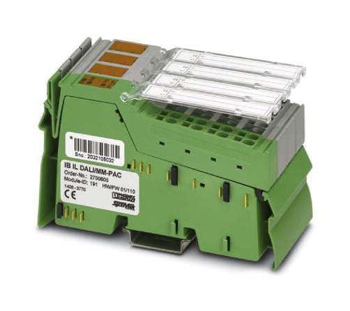 PHOENIX CONTACT I/O Modules IB IL DALI/MM-PAC INLINE FUNCTION TERMINAL, 0.23A, 24VDC PHOENIX CONTACT 3268799 IB IL DALI/MM-PAC