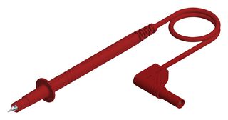 934158101 Test Lead, Probe-4mm R/A Banana Plug, 1m Hirschmann Test And Measurement