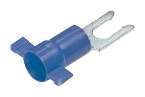 PV14-8LFB-3K Terminal, Fork Tongue, #8, Blu, 16-14AWG PANDUIT