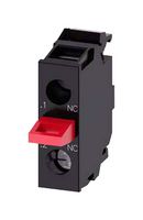 3SU14002AA101CA0 SW CONTACT BLOCK, 1 POLE, 10A/24V, SCREW SIEMENS