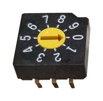 SD-2010 ROTARY CODE SW, 10POS, BCD, 0.1A, 5V NIDEC COPAL ELECTRONICS