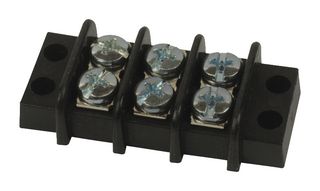 38770-0103 TB, Barrier, 3Pos, 2Row, 9.53mm Molex