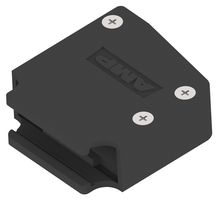 5205718-1 D Sub Backshell, Size DB, 45DEG, 180DEG Amp - Te Connectivity