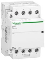A9C24763 Relay Contactor, 4PST-NO, 240V, DIN Rail Schneider Electric