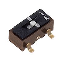 CJS-1201TB SLIDE SWITCH, SPDT, 0.1A, 6VDC, SMD NIDEC COPAL ELECTRONICS