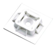 ABM100-A-C Cable Tie Mount, Nylon 6.6, White, Pk100 PANDUIT