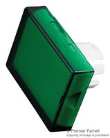 51-903.5 Rectangular Lens, Green, Plastic Eao