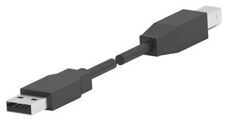 1487595-1 USB Cable, 2.0 Type A Plug-B Plug, 1m Amp - Te Connectivity