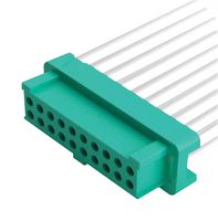 G125-FC13405L0-0450L Cable ASSY, 34POS Rcpt-Free End, 450mm Harwin