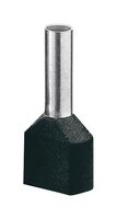AI-Twin 2x 1,5 - 8 Bk Terminal, Wire Ferrule, 16AWG, Black Phoenix Contact