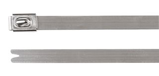 111-93058 Cable Tie, S/S, 127X4.6mm, Pk100 HELLERMANNTYTON