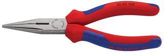 25 02 160 Plier, Snipe Nose, 160mm Knipex