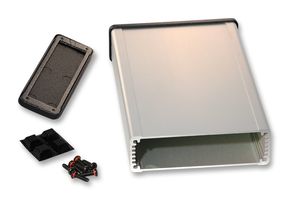 1457L1601 Enclosure, Pcb Box, Alum, Transparent Hammond