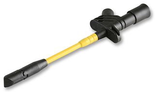 972307100 Hook, Test, 4mm, Black, Las S G Hirschmann Test And Measurement