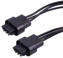 216620-1031 WTB Cable, 3P Squba Rcpt-Rcpt, 5.9" Molex