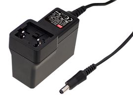 GEM18I12-P1J ADAPTOR, AC-DC, MEDICAL, 12V, 1.5A MEAN WELL