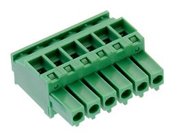 691366110007 Terminal Block, Pluggable, 7Pos, 16AWG Wurth Elektronik