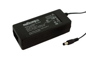 MP007793 Adapter, AC-DC, 12V, 5A multicomp Pro