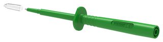 72-14266 Test Probe Conn, Needle, 16A, 1kV, Green Tenma