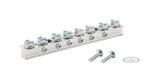 UGB2/0-414-6 Universal Ground Bar, 6-Port, 125mm L PANDUIT