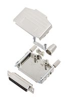 L17DPPK25-M+L717DE25S D Sub Connector, Rcpt, 25Pos, Solder Amphenol ICC