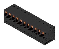 2500540000 WTB Terminal Block, 11POS, 18-4AWG, Th Weidmuller