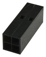22-55-2041 Connector Housing, Rcpt, 4Pos, 2.54mm Molex