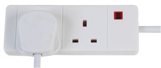 2118N-3M Extension Lead 2 Gang 3M Pro Elec