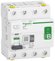 A9Z66463 RCCB, 4P, 63A, 400VAC Schneider Electric