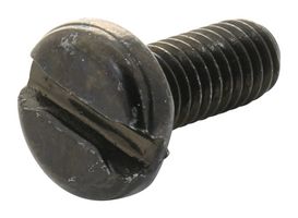 M36PSSTMCB100- Pan Head Slotted Screw, Steel, m3, Pk100 Tr Fastenings